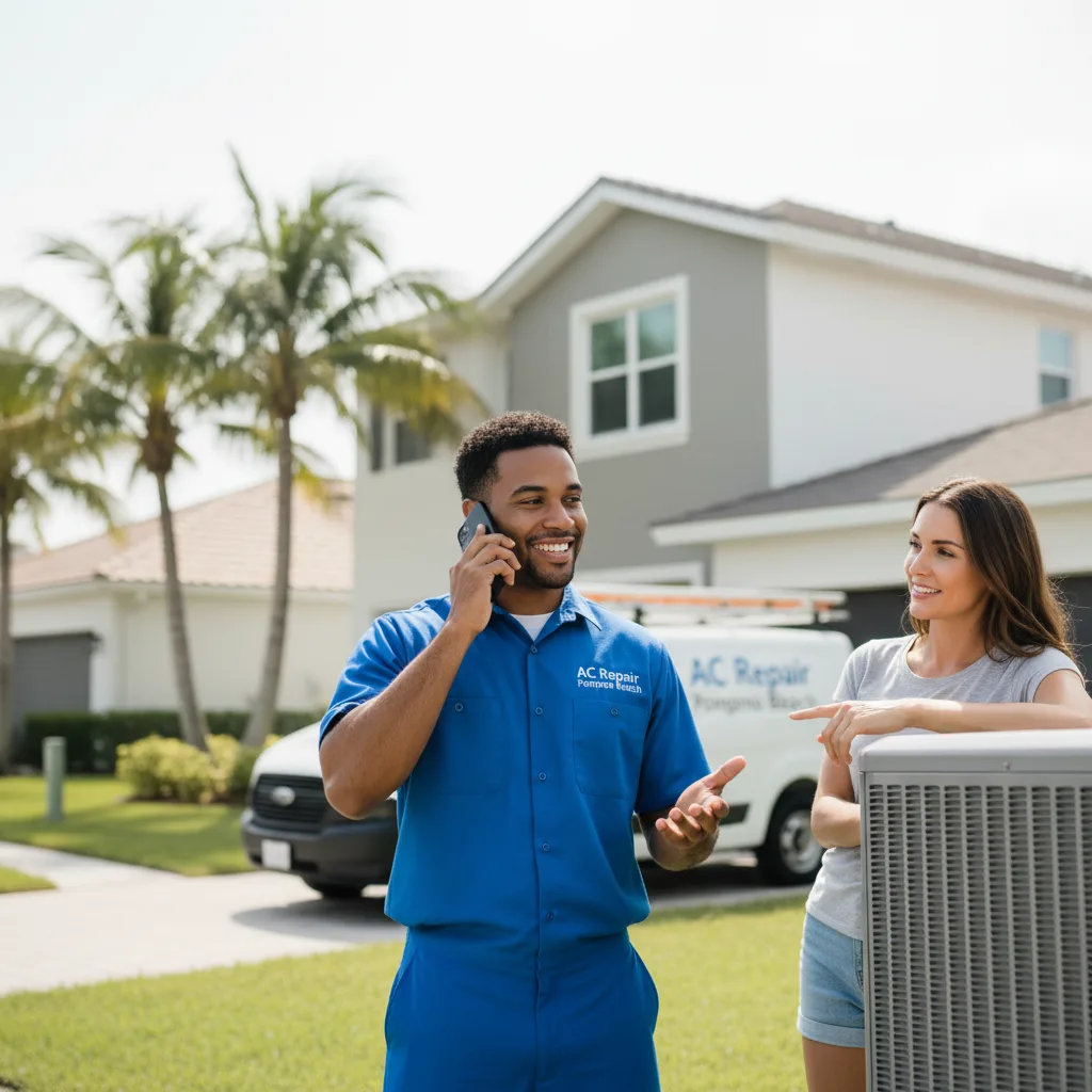 AC Repair Pompano Beach customer support in Pittstown